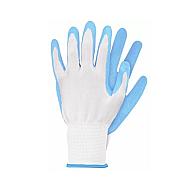 Werkhandschoenenlatex blauw m