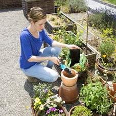 Tuinschepje smal