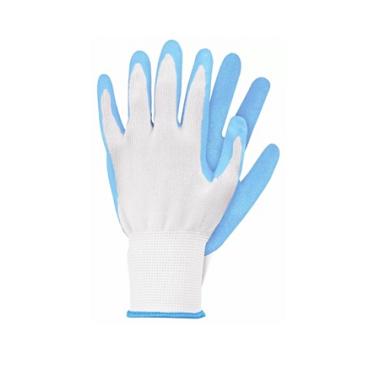 Werkhandschoenenlatex blauw m