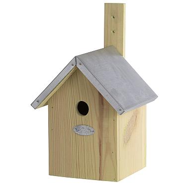 Nestkast pimpelmees l18b18h32cm